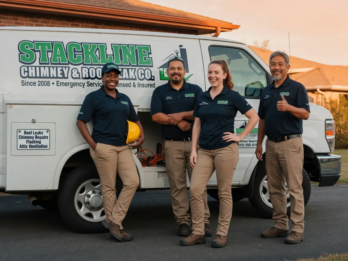 Chimney flashing repair company in Unadilla, NE